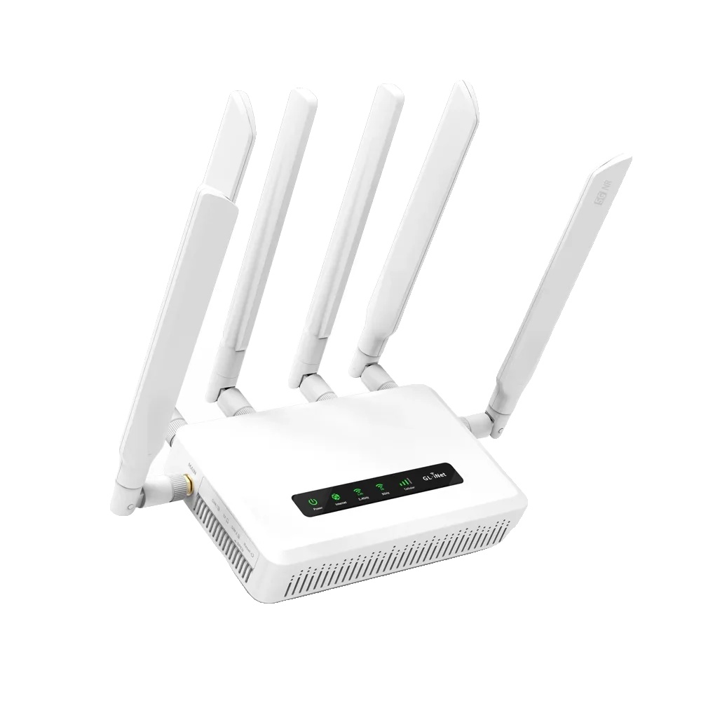 Gateway-router, Wi-fi 6, Dual-sim-konnektivität, Abnehmbare Antennen, Gl-x3000