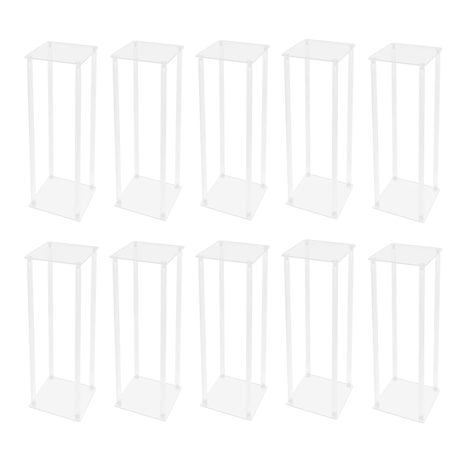 Acrylblumenständer, Dekorative Displays, Tischständer Für Veranstaltungen, 10pcs