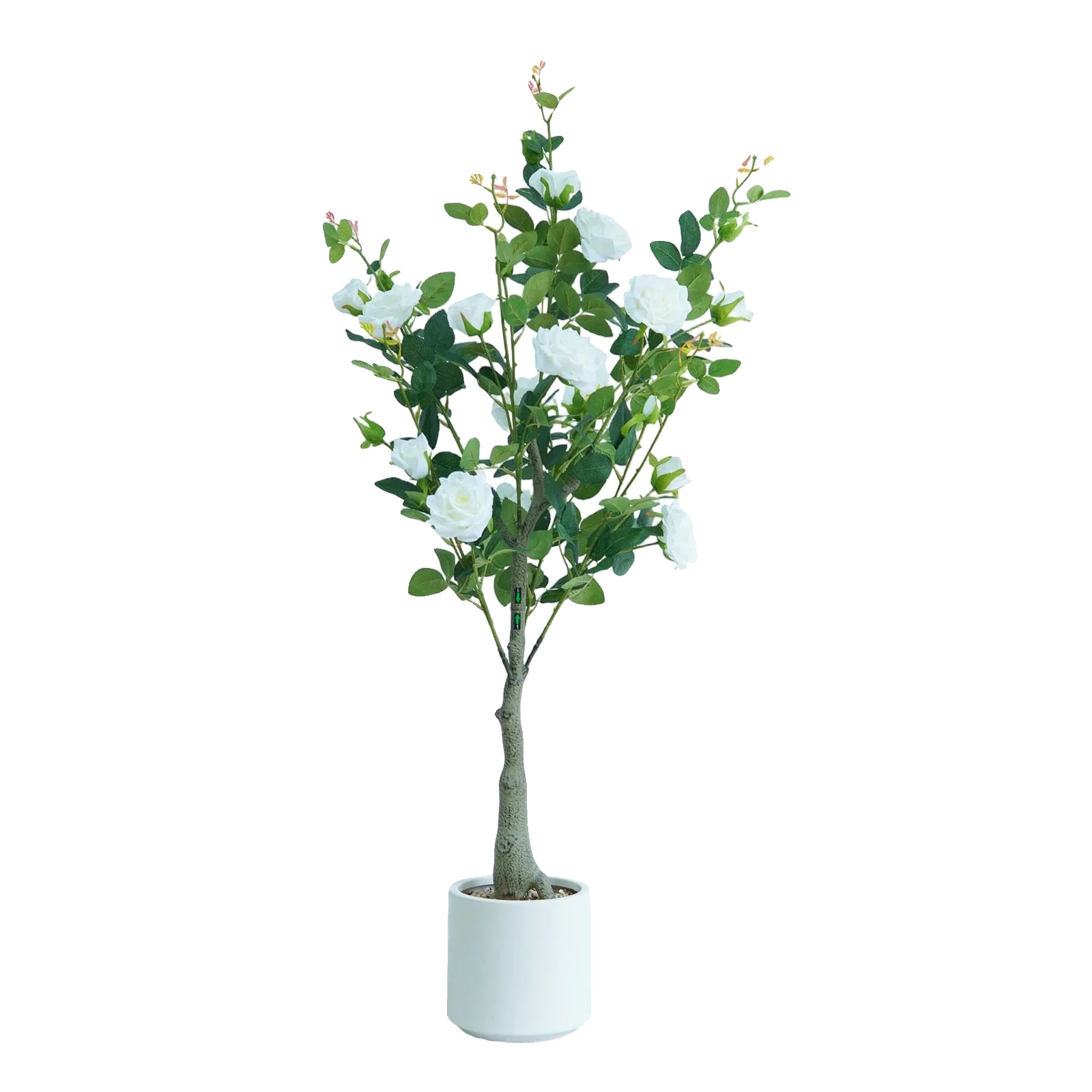 Künstlicher Blumenbaum, Wartungsfrei, Vielseitige Dekoration, Weiß