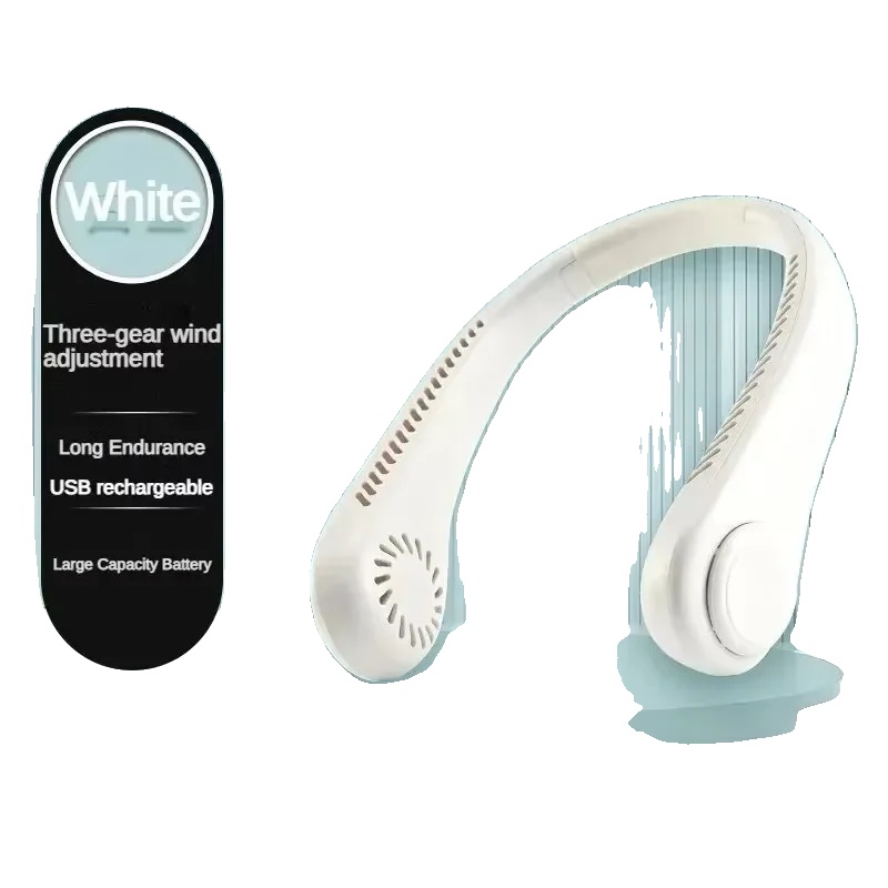 Kühlventilator, Bladeless Design, 3 Geschwindigkeitsstufen, Weiss