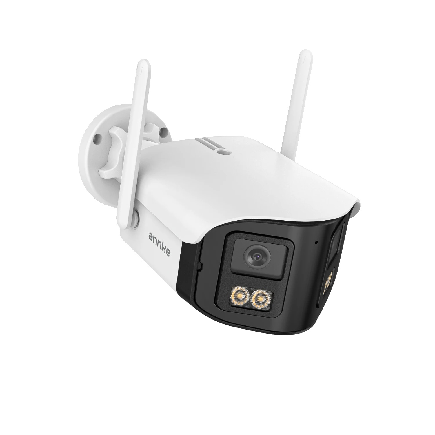 Sicherheitskamera, 4mp Dual-linse, 3840×1080 Auflösung, 170° Sichtwinkel, Wifi Dual-band, Ip66 Wasserdicht
