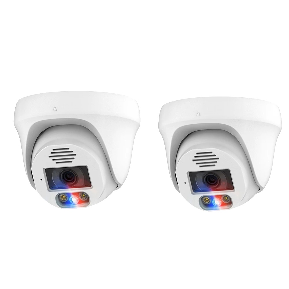 Dome-kamera, 8mp Auflösung, Zwei-wege-audio, 2pcs 8mp Dome-kamera, 3,6mm