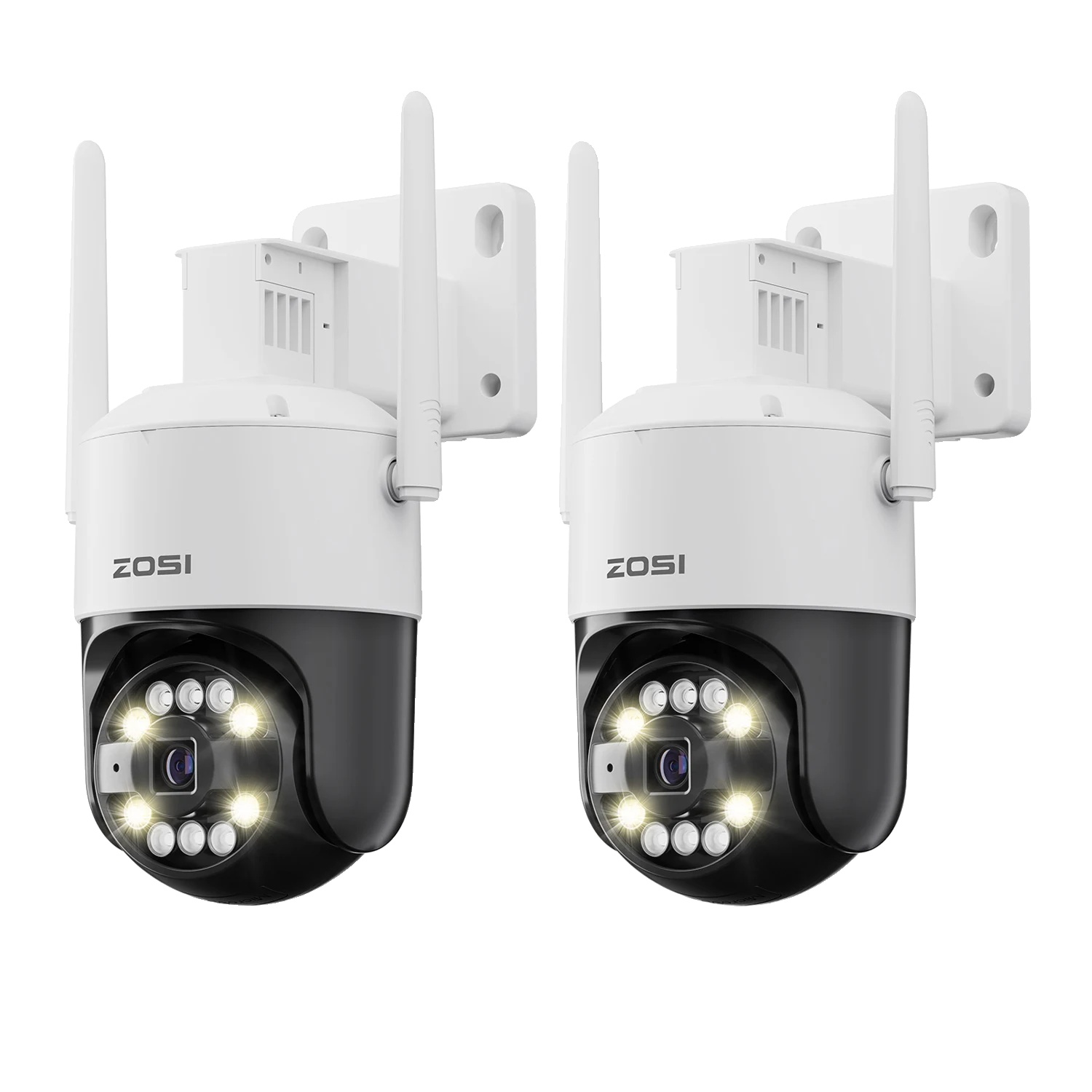 Sicherheitskamera, 8mp Auflösung, Intelligente Nachtsicht, 2pcs 5mp Kamera
