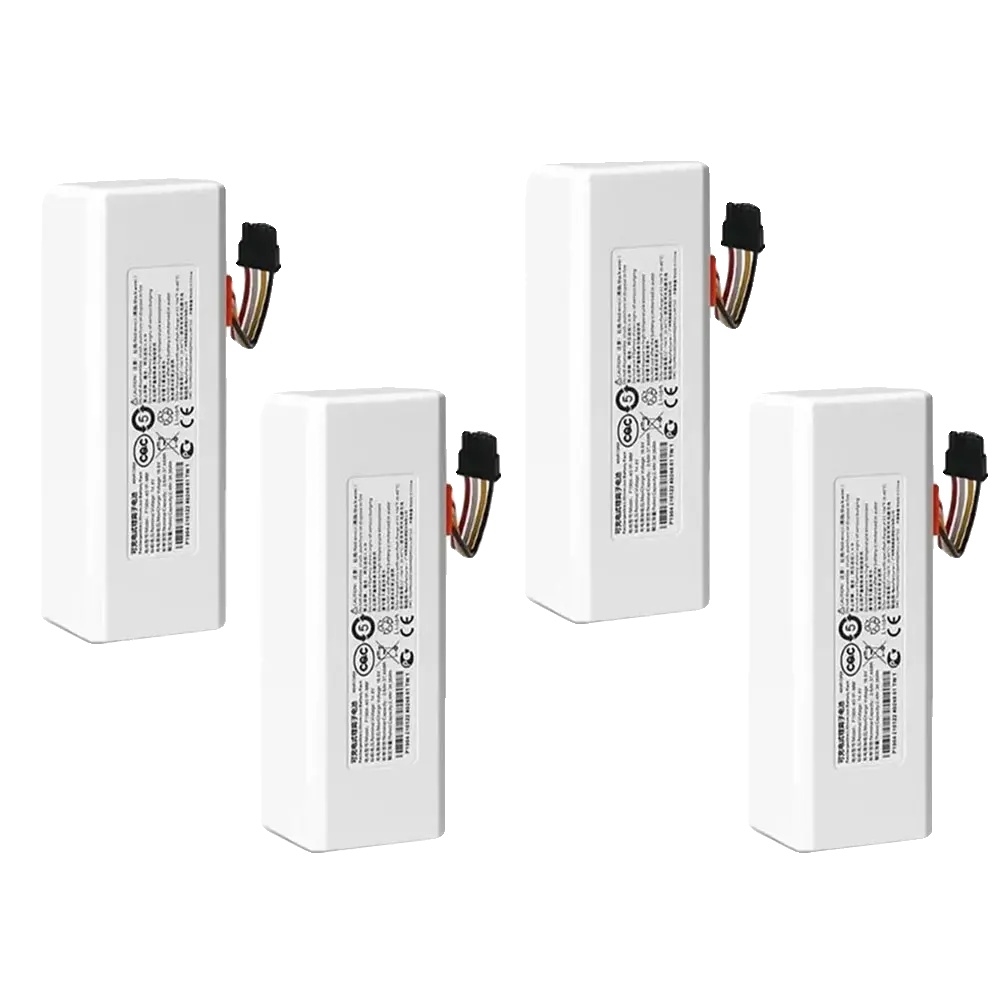 Robotersauger-batterie, 12800mah, Kompatibel Mit Generischen Smart Home Geräten, 12800mah-4 Pcs