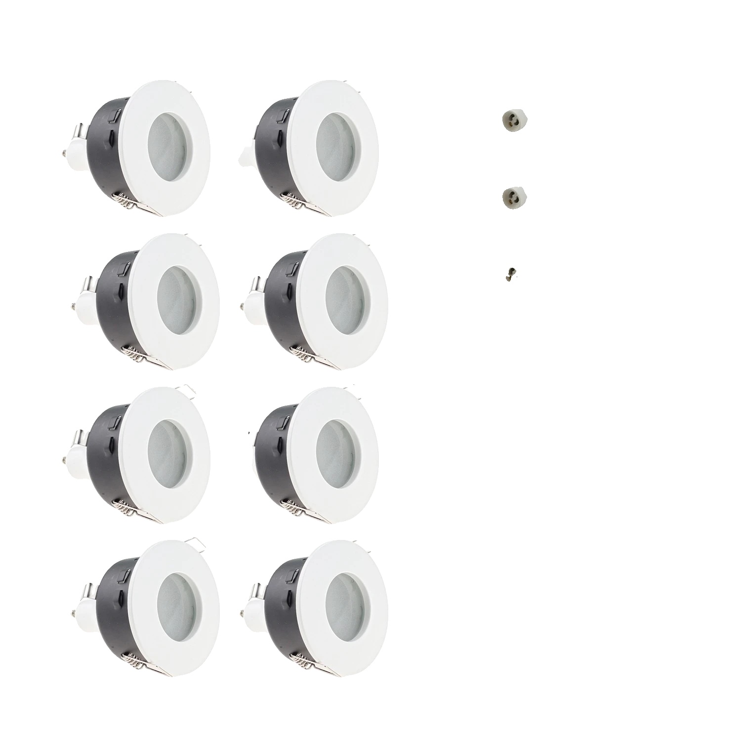Spotlight, Verstellbarer Winkel, Wasserdichtes Design, 8stk, Nein