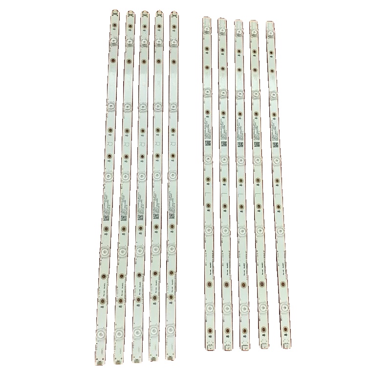 Led-hintergrundbeleuchtungsstreifen, Aluminium, 1080 Mm Länge, 3v Spannung, Energieeffizient, Kompatibel Mit Mehreren Tv-modellen