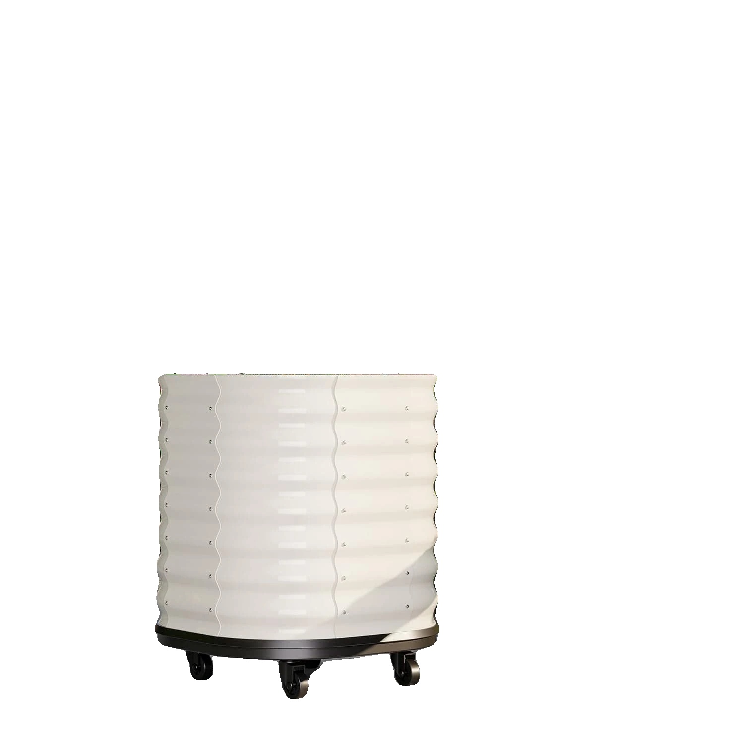 Hochbeet, Mobiles Design, Integrierter Wasserspeicher, Weiß