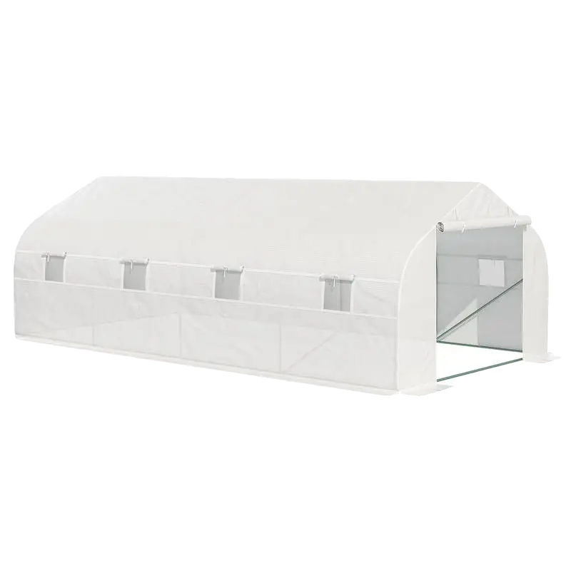 Gartentunnel Gewächshaus, Langlebige Materialien, Geräumiges Design, T1003-01-07846