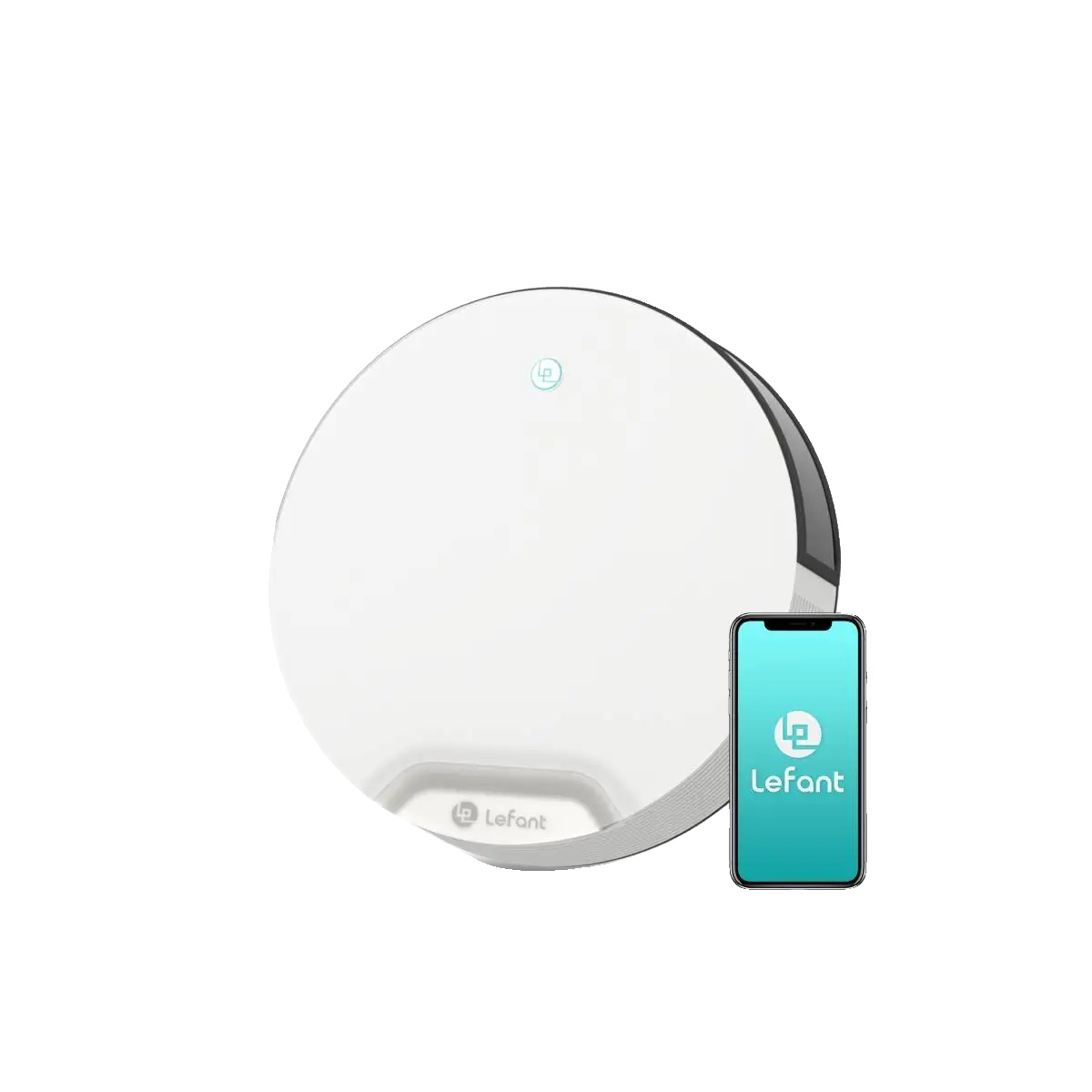 Robotersauger, 4500pa Saugkraft, 165 Minuten Laufzeit, 560 Ml Staubbehälterkapazität, Unterstützt Alexa Und Google Home, Abmessungen 383,5 X 115 X 330