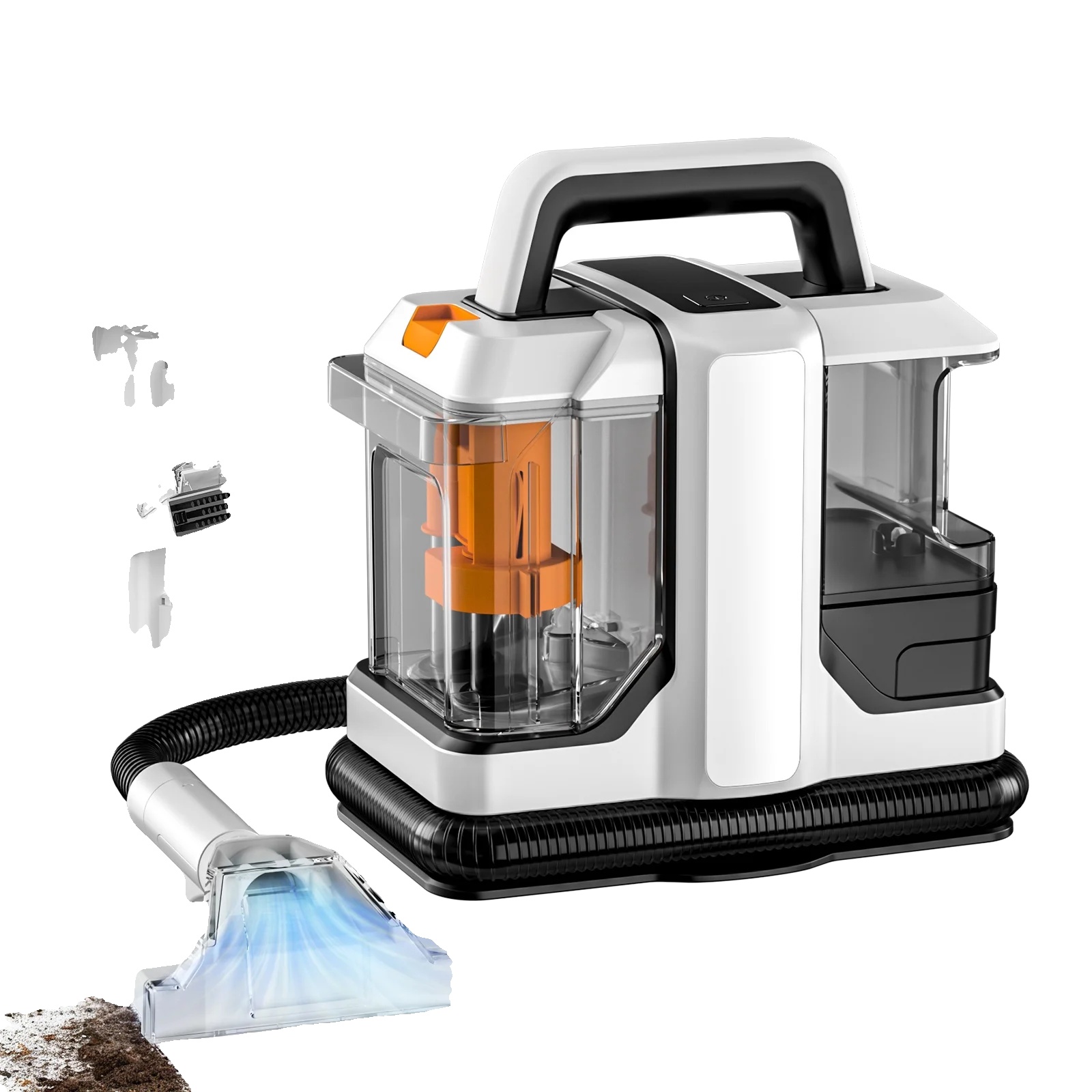 Teppichreiniger, 750w Hohe Saugkraft, Tragbarer Fleckenreiniger, 750w 15kpa