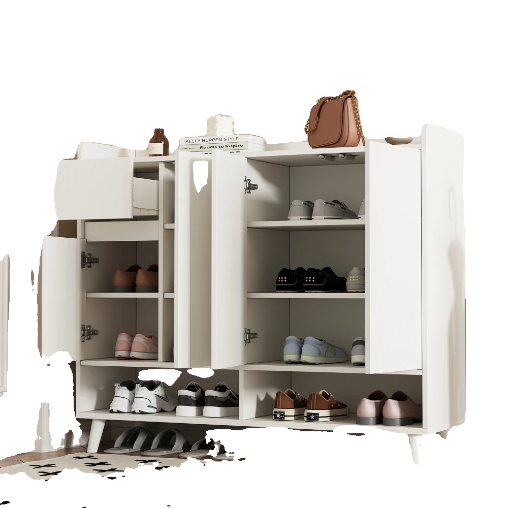 Sideboard, Mehrfachfach-design, Moderne Ästhetik, Weiß 1