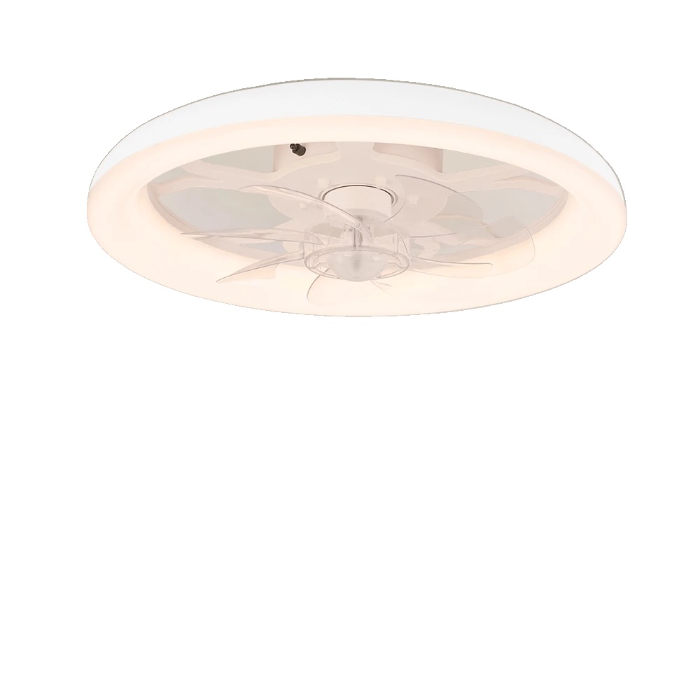 Deckenventilator, Fernbedienungsbetrieb, Energieeffiziente Beleuchtung, Weiß