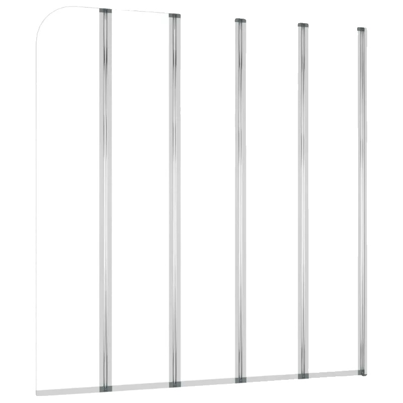 Badabtrennungen, Sicherheitsglas, Modernes Design, Weiss