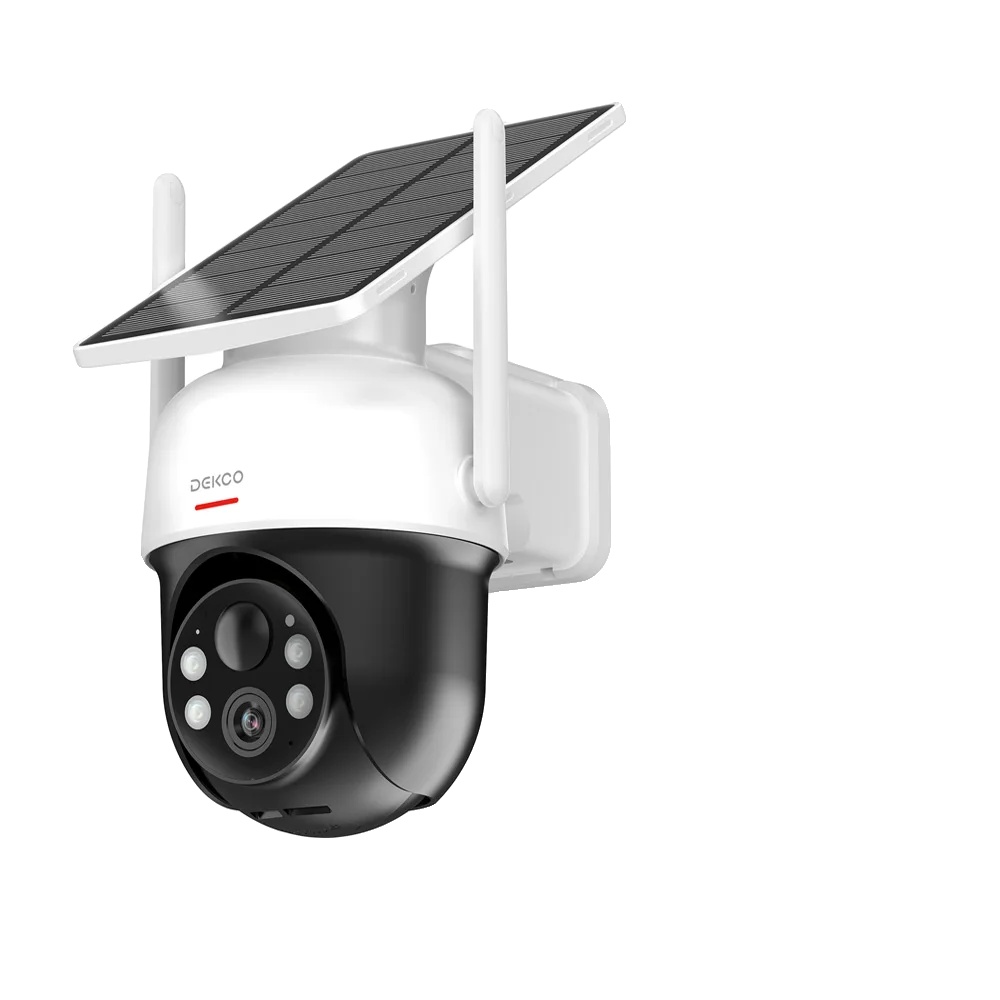 Sicherheitskamera, 360-grad-abdeckung, Solar Betrieben, 4stück, Eu-stecker-b