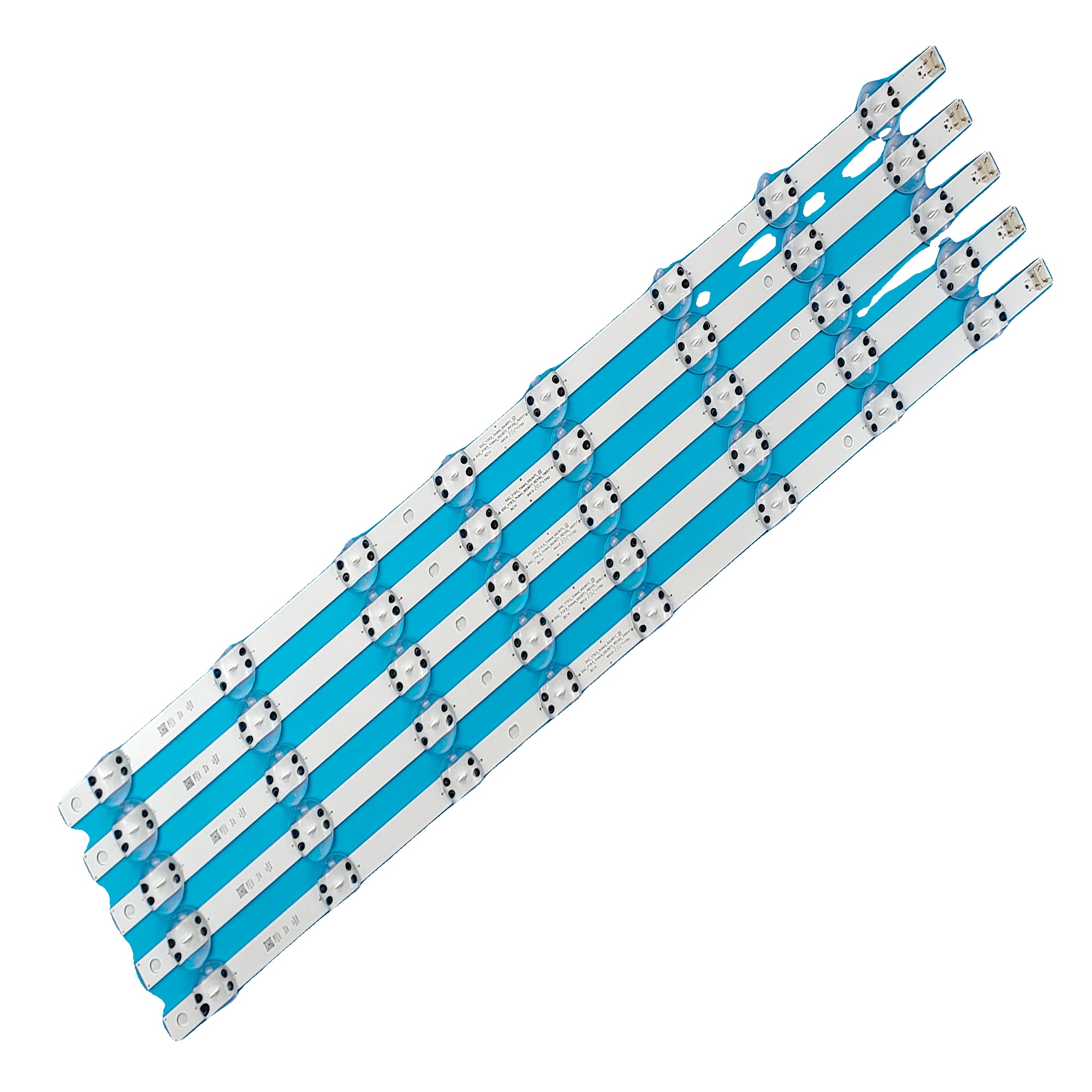 Led-hintergrundbeleuchtungsstreifen, Länge 670 Mm, 8 Led-lampenperlen Pro Streifen, Spannung 6v, Kompatibel Mit Mehreren Modellen, Paket Enthält 5