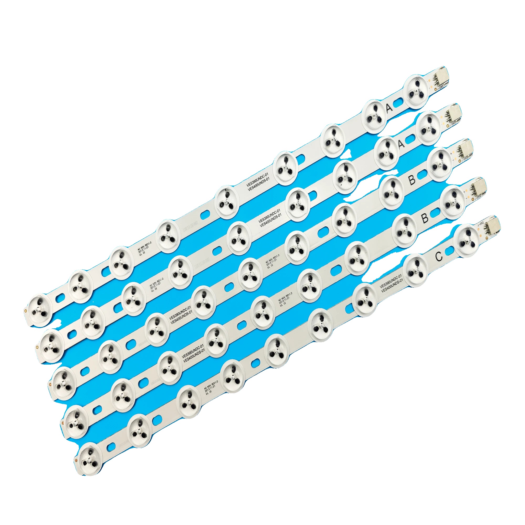 Led-hintergrundbeleuchtungsstreifen, 354mm Abmessungen, 9 Leds Pro Streifen, 3v Spannung, Kompatibel Mit Mehreren Modellen, Originalqualität