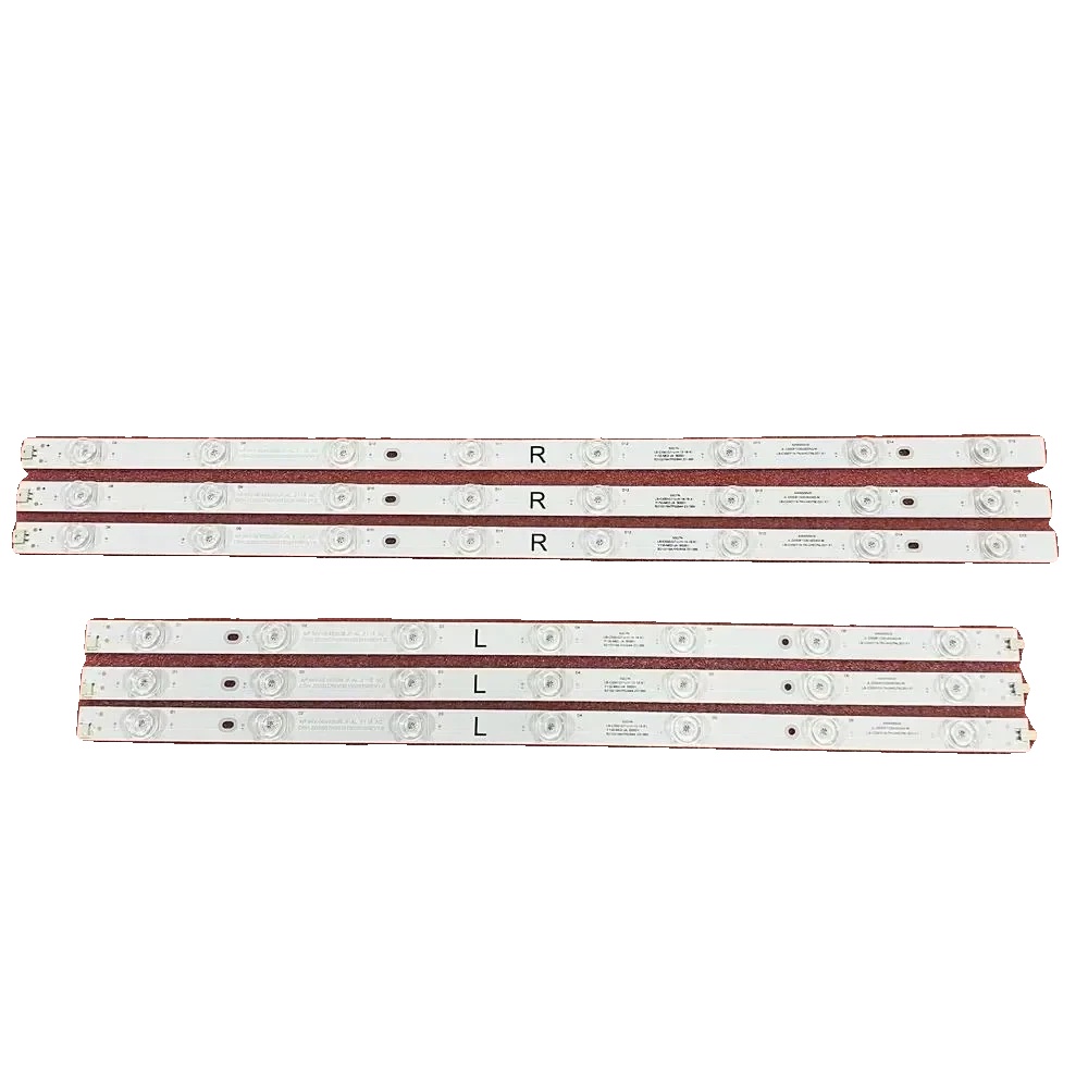 Led-streifenlicht, 108,4 Cm Länge, 12 V Spannung, Lichtstrom 60 Lumen, Kunststoffmaterial, Kompatibel Mit Mehreren Tv-modellen