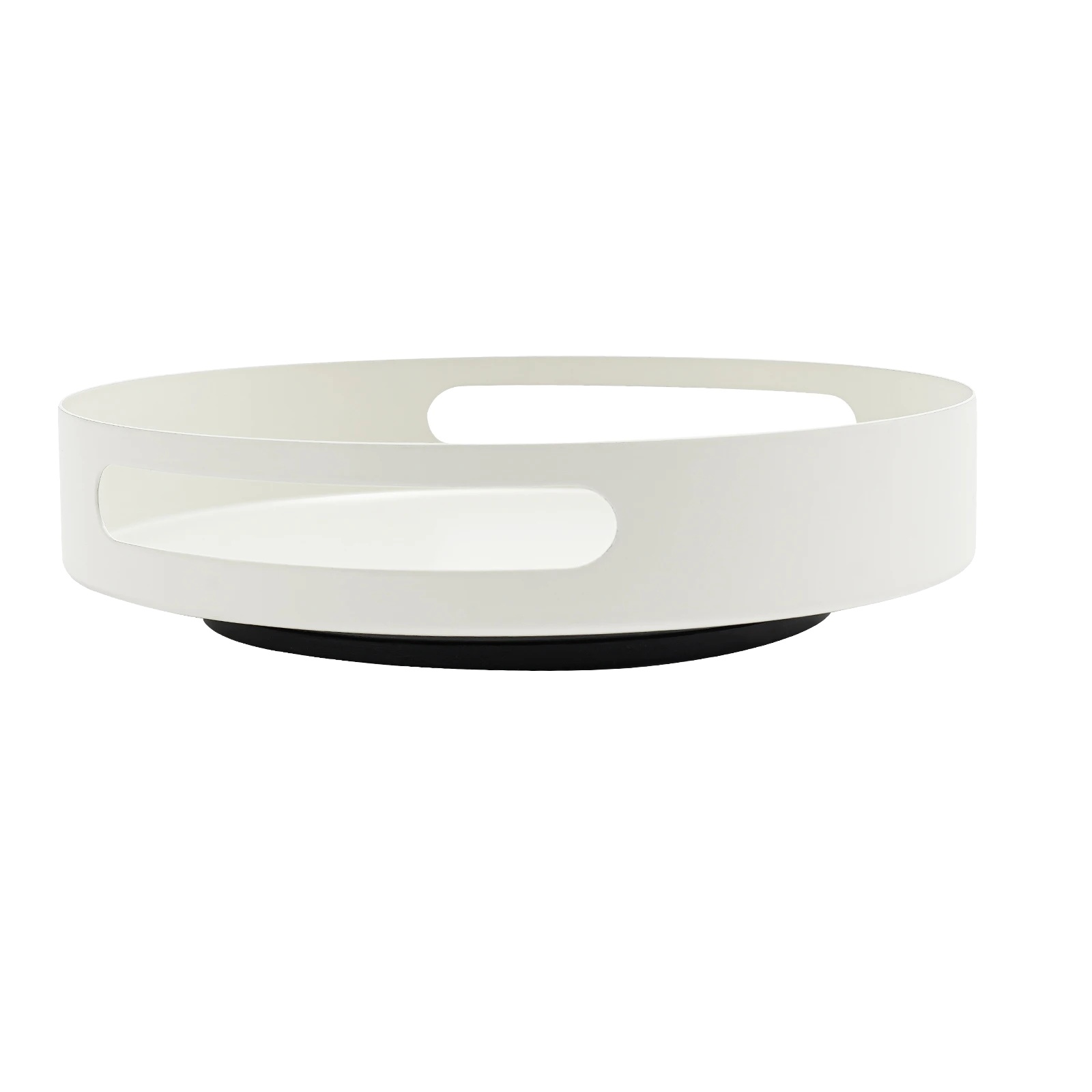 Gewürzregal, 360° Drehbares Design, Moderner Aufbewahrungsorganisator, Weiss