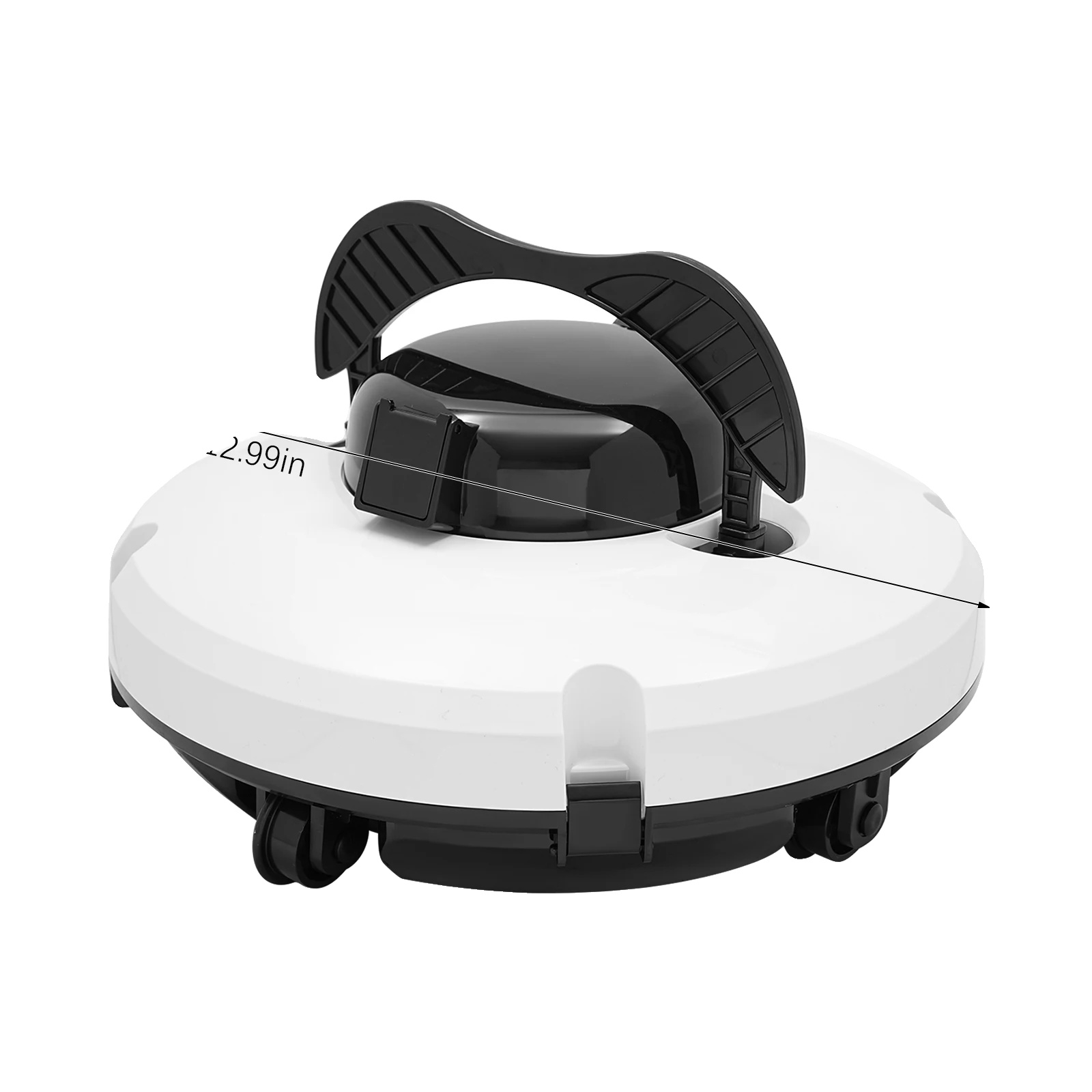 Kabelloser Roboter-poolreiniger, Starke Saugleistung, Intelligente Navigation, Weiss