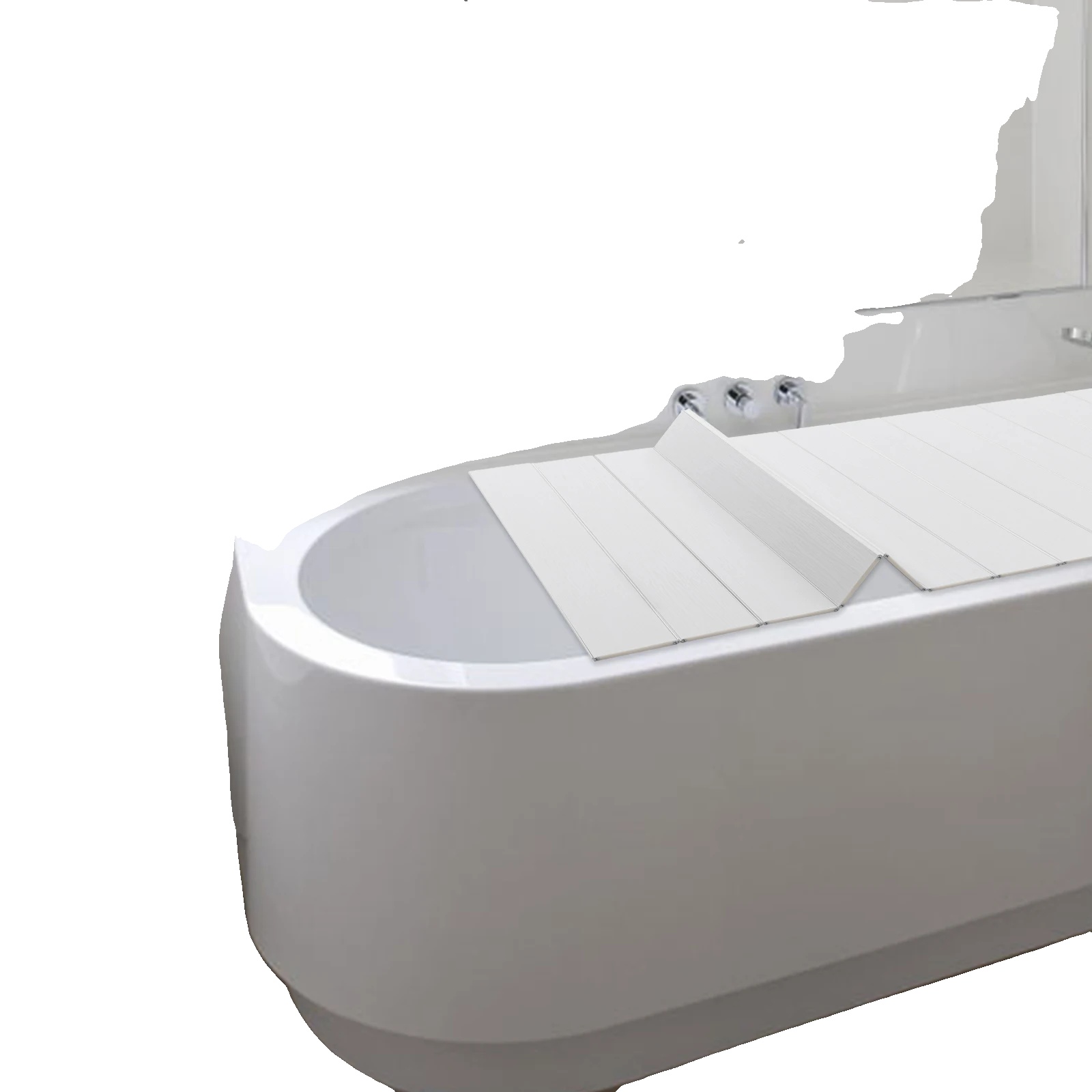 Badewannenabdeckung, Isolationsfunktion, Faltbares Design, 70cm Breite