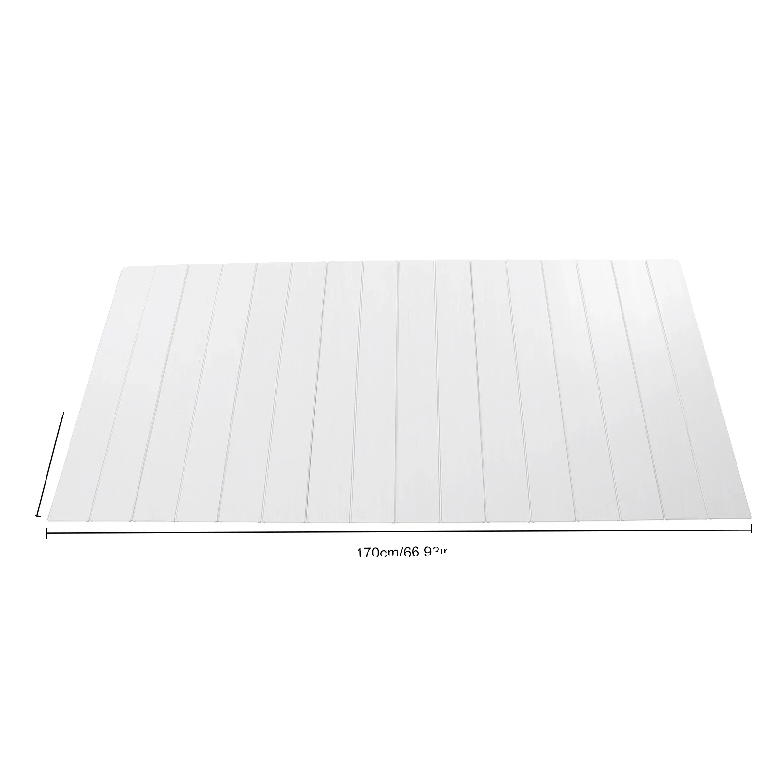 Badewannenabdeckung, Faltbar, Wasserdichtes Design, 75x170cm