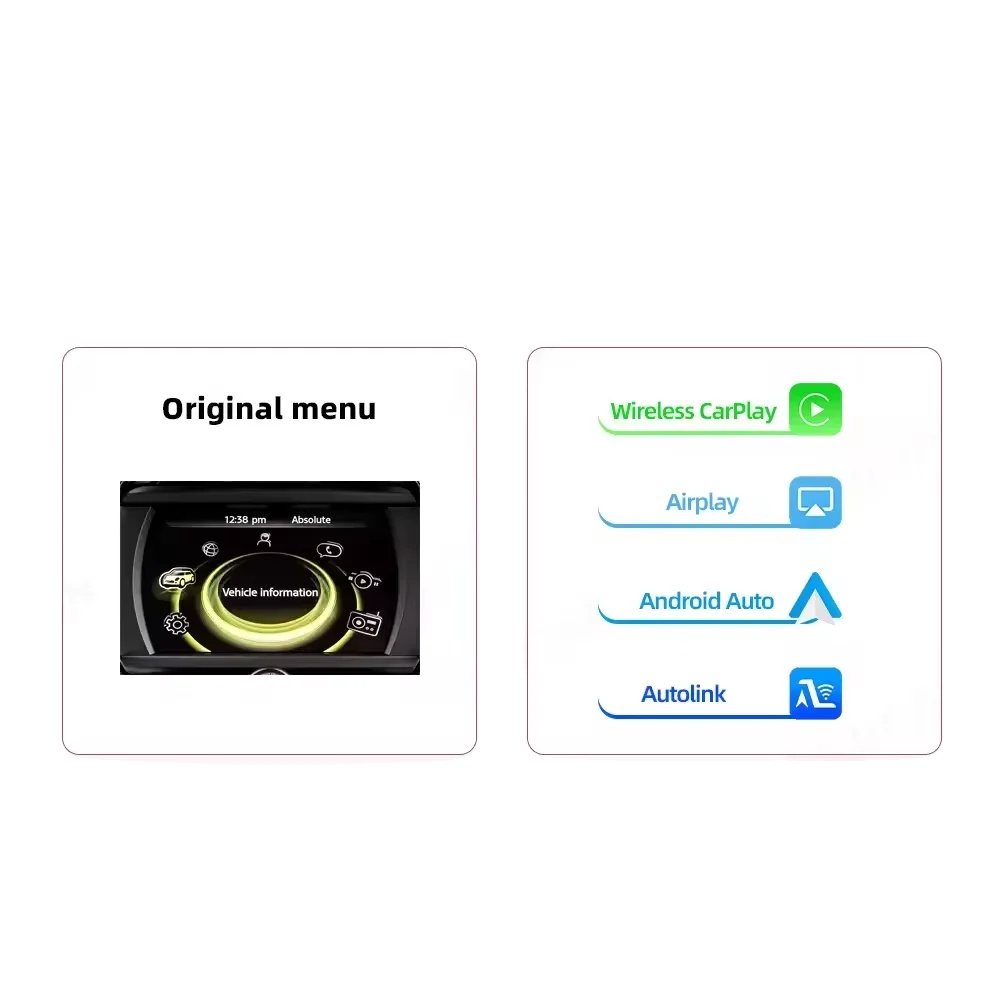 Drahtloser Carplay Android Auto Decoder, Bildschirmspiegelung, Multi-geräte-integration, Nbt-system