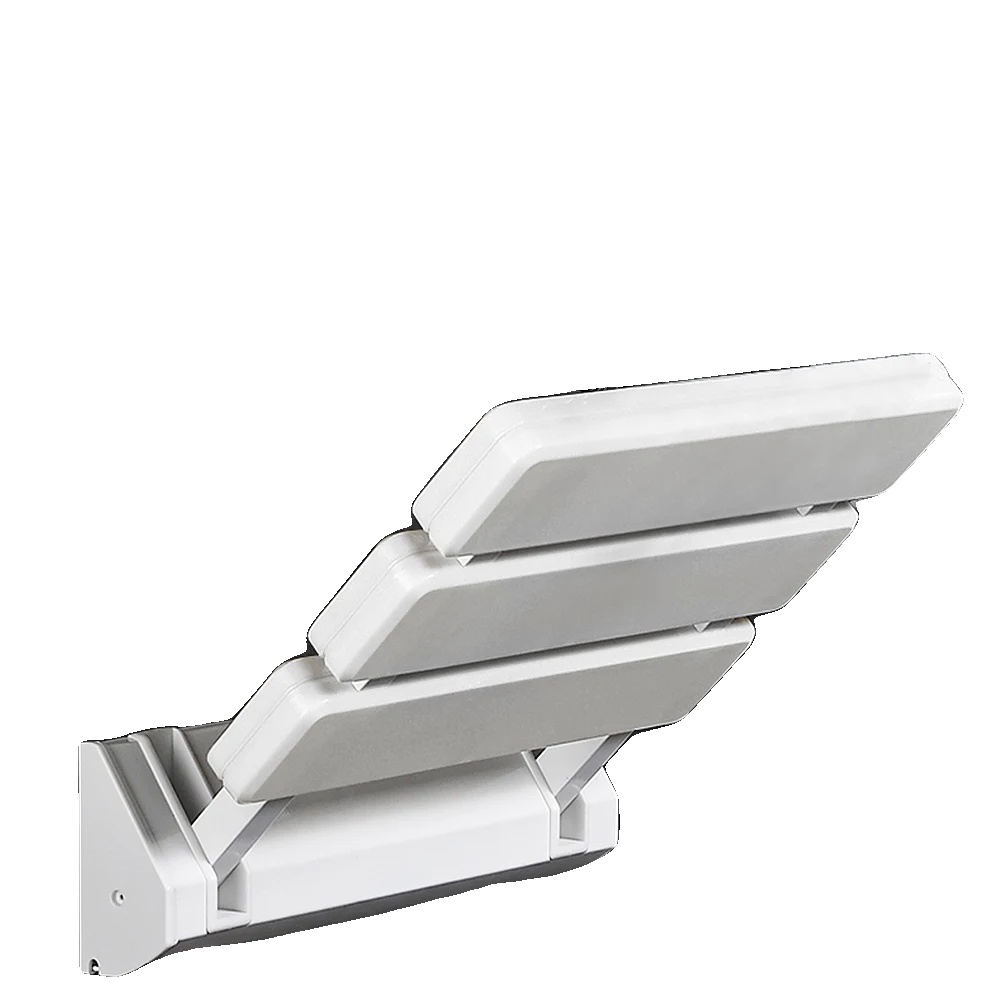 Duschsitz, Faltbares Design, Stabile Unterstützung, Weiss