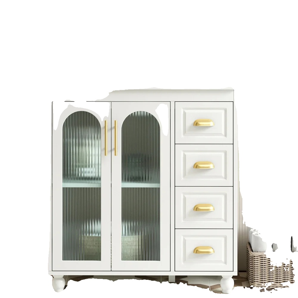 Badezimmerschrank, Kompaktes Design, Langlebige Materialien, Cqy-weiss