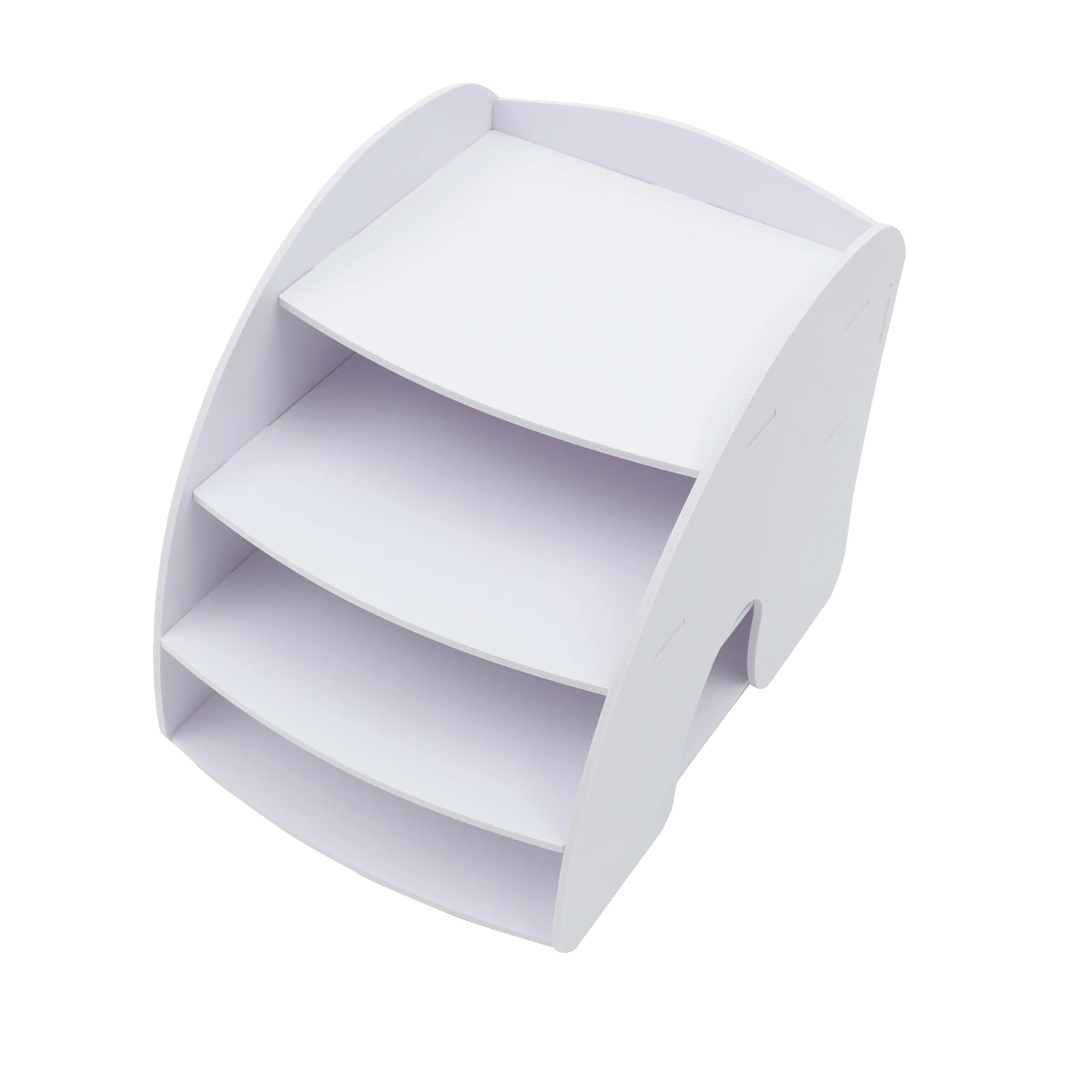 Dokumentenablage, Platzsparendes Design, Langlebige Konstruktion, Weiss