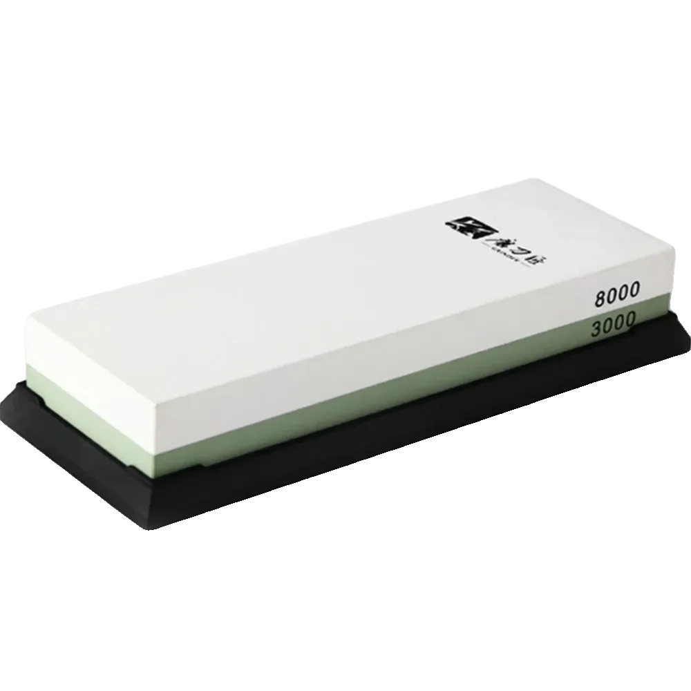 Messerschärfer, Doppelseitiges Design, Hochwertiger Korund, Weiss, Xxl