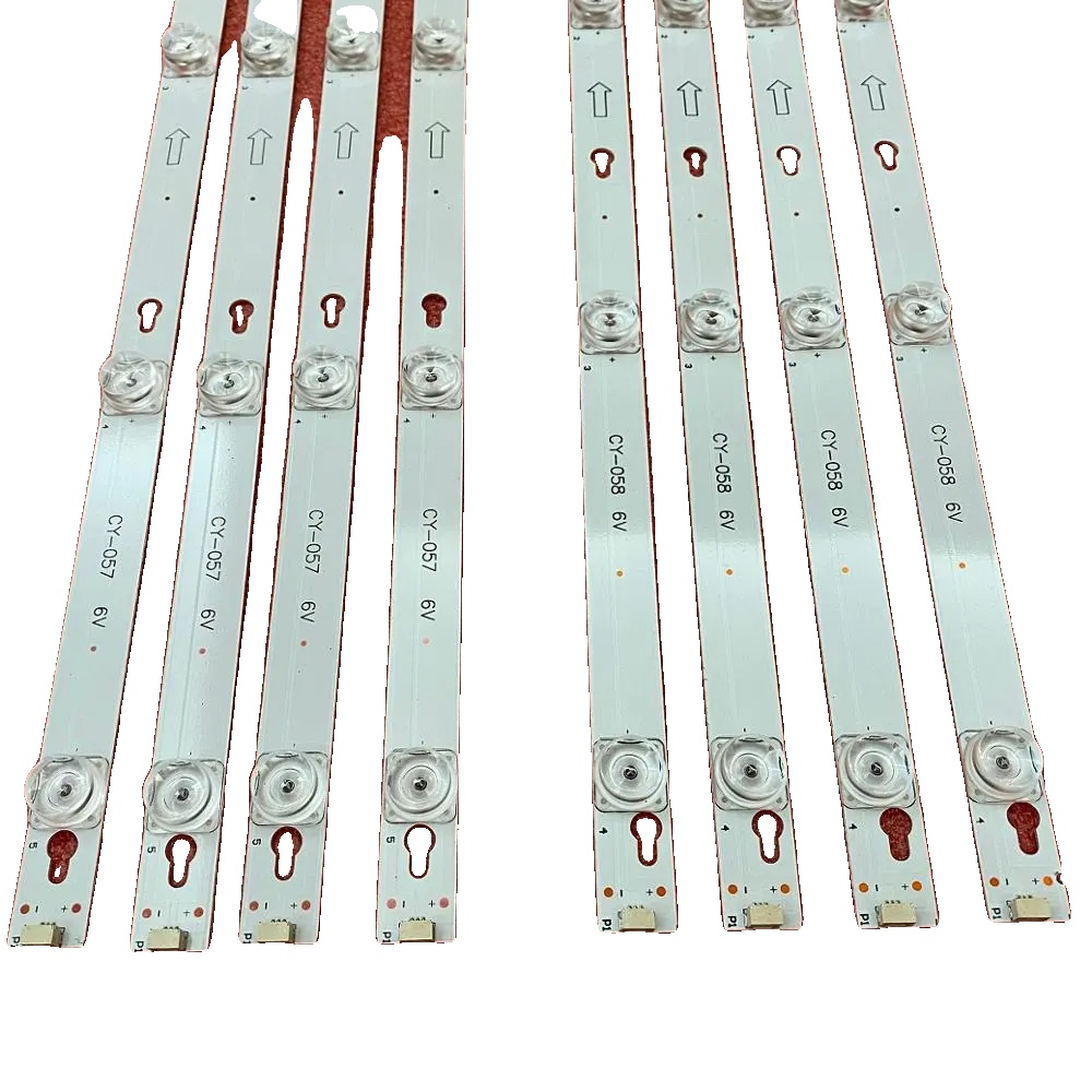 Led-hintergrundbeleuchtungsstreifen, 530 Mm Länge, 425 Mm Länge, 8 Stück, 5 Leds, 4 Leds