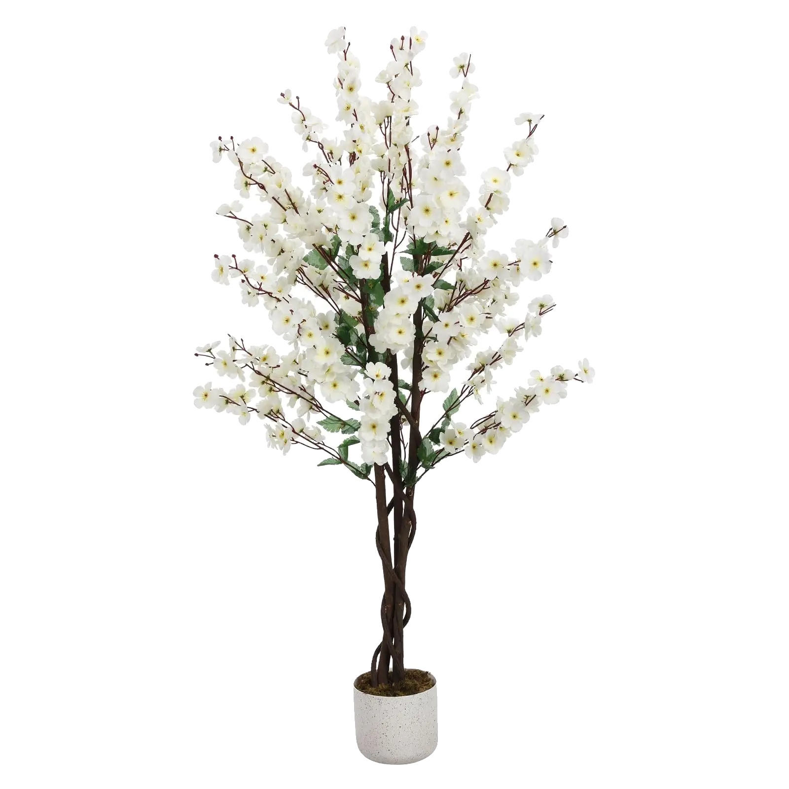 Künstlicher Blumenbaum, Lebensechtes Design, Elegante Innendekoration, 120cm