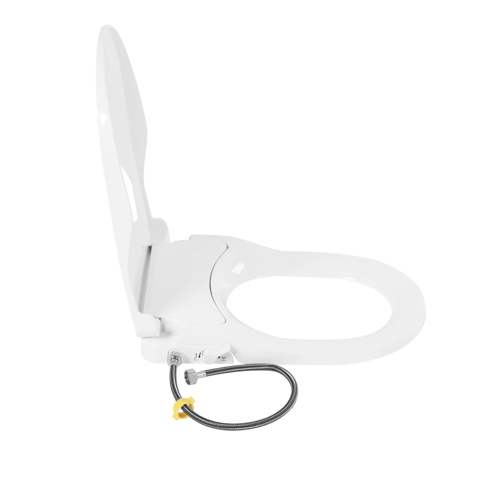 Bidet-toilettensitz, Dual-düse, Einfache Installation, Weiss