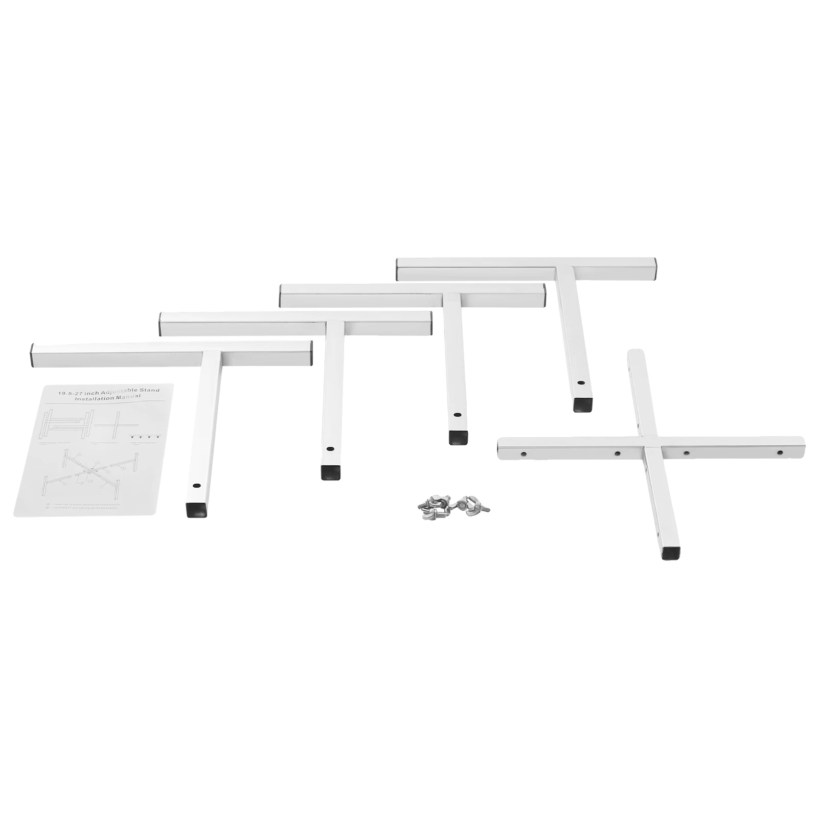 Feuerholzofenständer, Höhenverstellbar, Winddichtes Design, Weiss