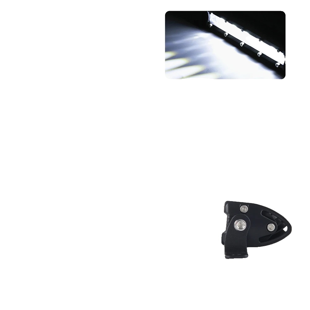 Lichtleiste, Langlebige Konstruktion, Vielseitige Strahloptionen, 50inch Einzelreihe