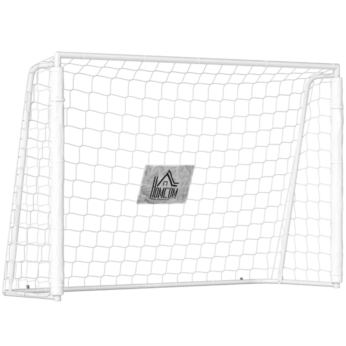 Fußballtor, 186 X 62 X 123 Cm, Q195 Metallrohre, Geeignet Für Altersgruppen Von 6-16 Jahren, Stoßfestes Design, Inklusive Bodenanker