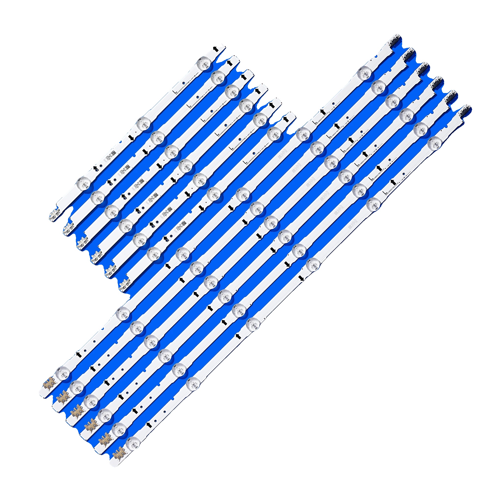 Led-streifen, Länge 1005mm, 9 Led-perlen Pro Streifen, 3v Spannung, Kompatibel Mit Ue48h6200ak, Neu Zustand