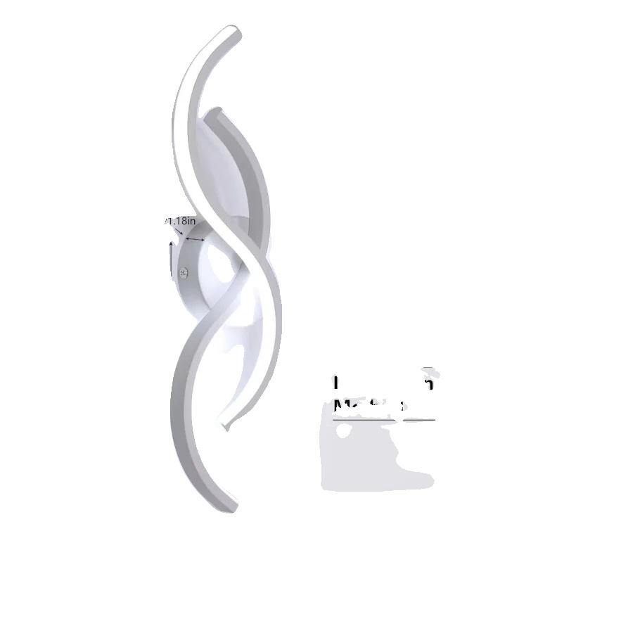 Wandleuchte, Led Licht, Modernes Design, Weiß 6500k, M