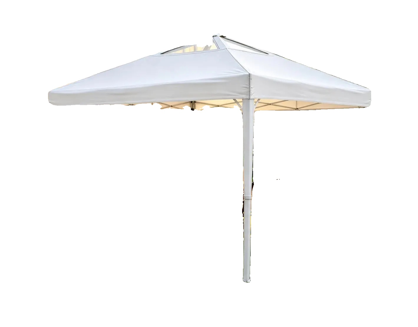 Pop-up Pavillon, Wasserdichtes Material, Höhenverstellbar, Weiss