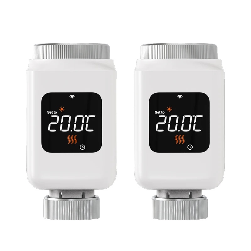 Intelligenter Thermostat-aktuator, Energiesparmodus, Sprachsteuerung Kompatibel, 2pcs