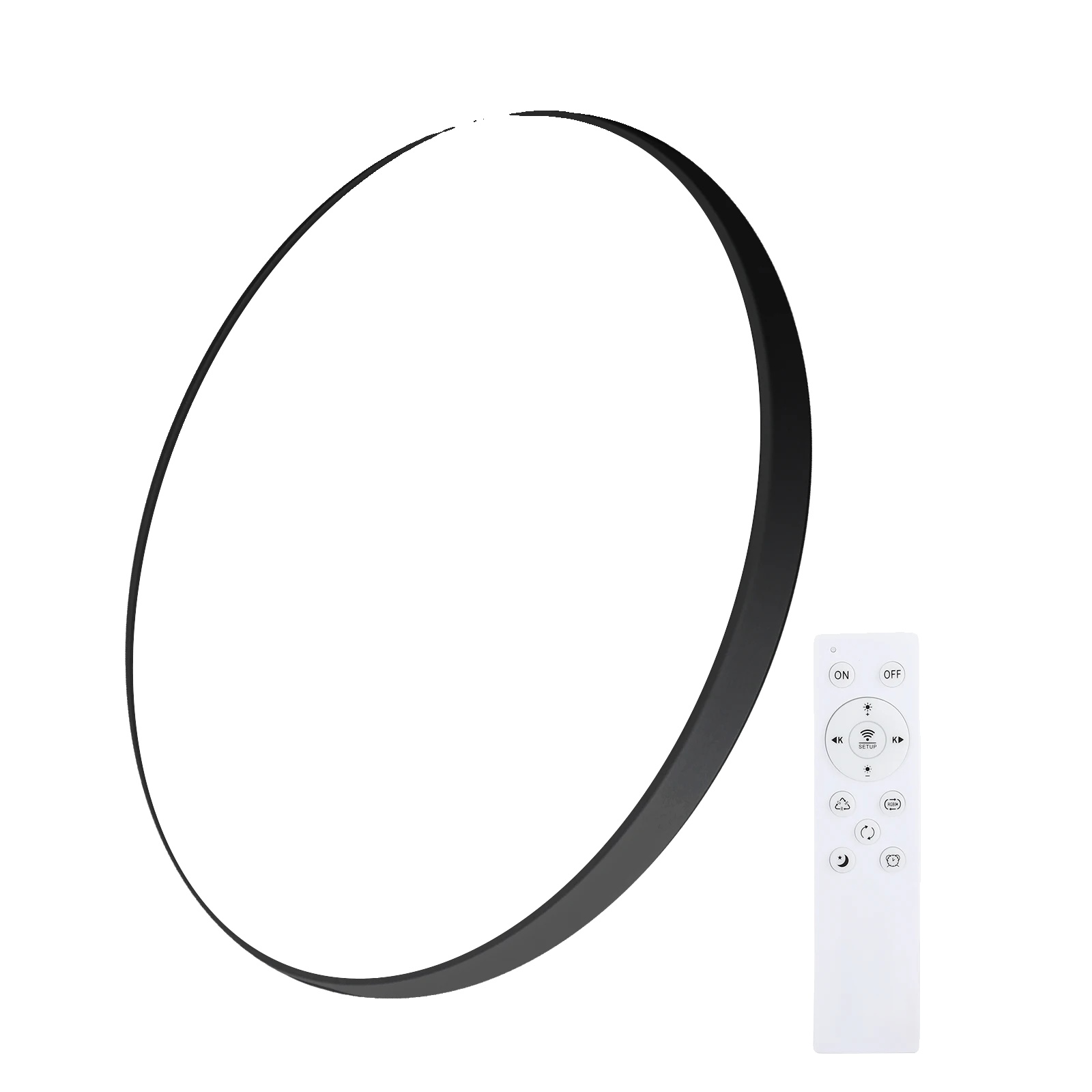 Deckenleuchte, Smarte Steuerung, Dimmbares Led, 1pc, Wechselbar-a, Weiss-a