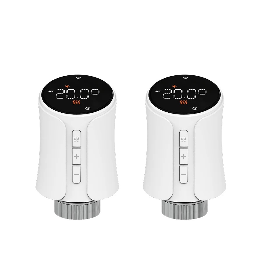 Intelligenter Thermostat-aktuator, App-steuerung, Sprachassistenten-kompatibel, Zigbee-2pcs
