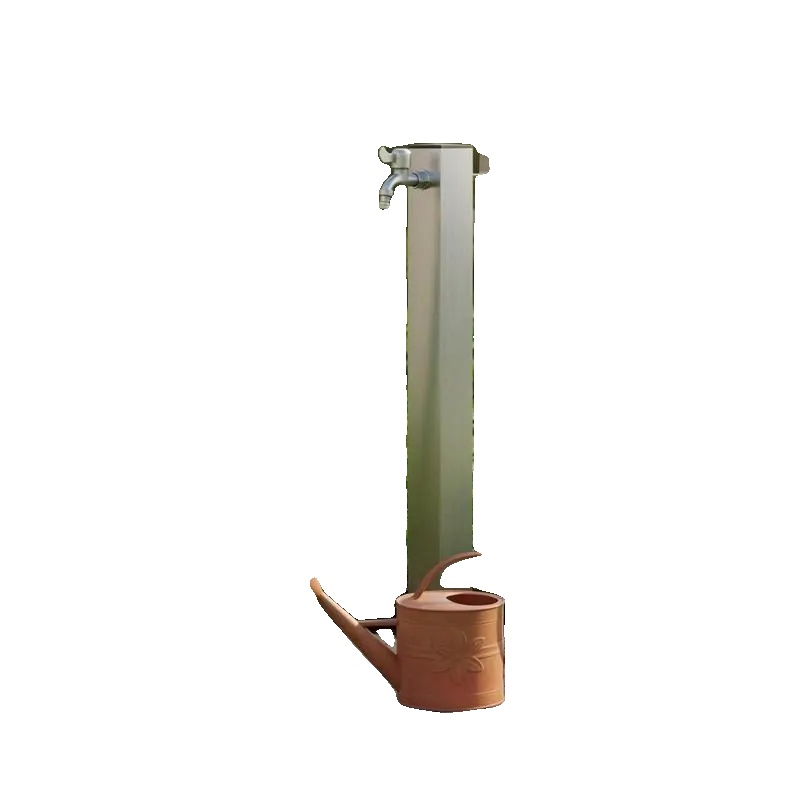 Wassersäule, Edelstahl, Modernes Design, Weiss