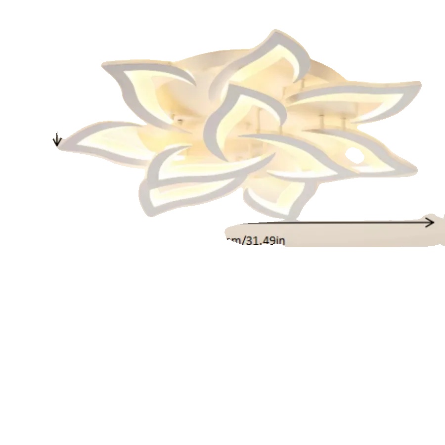Deckenlampe, Modernes Blumen-design, Energieeffiziente Beleuchtung, A7703