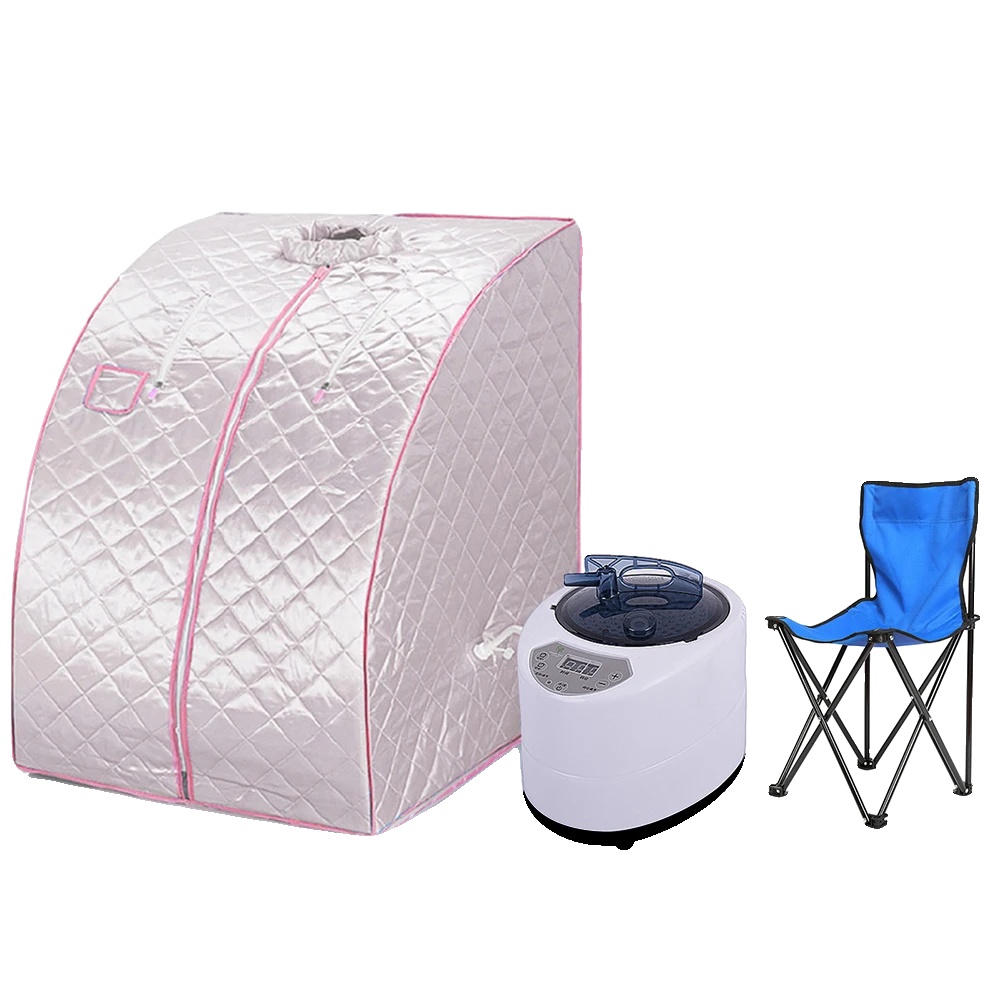 Dampfbad, Tragbares Design, Einstellbare Temperatur, Weiss