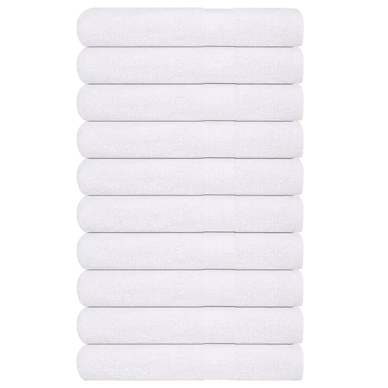 Saunatücher, 100% Baumwolle, Ultra-absorbierend, Weiß
