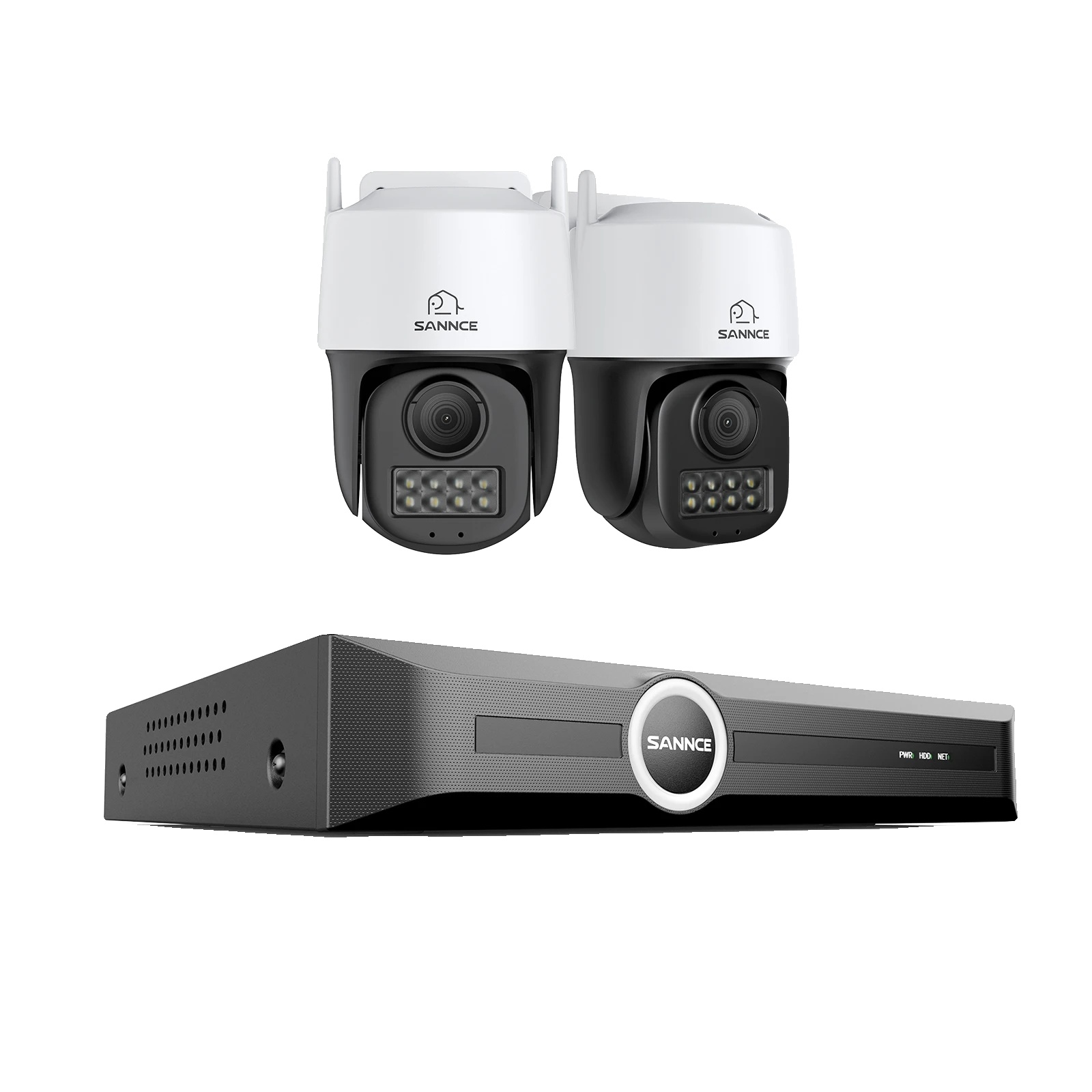 Sicherheitssystem, 5mp Auflösung, Zwei-wege-audio, 2stück Kamera-a, 1t-a