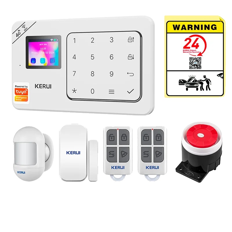 Alarmsystem, 4g Wireless-konnektivität, Intelligente App-integration, Alarmset 1, Eu-stecker-a