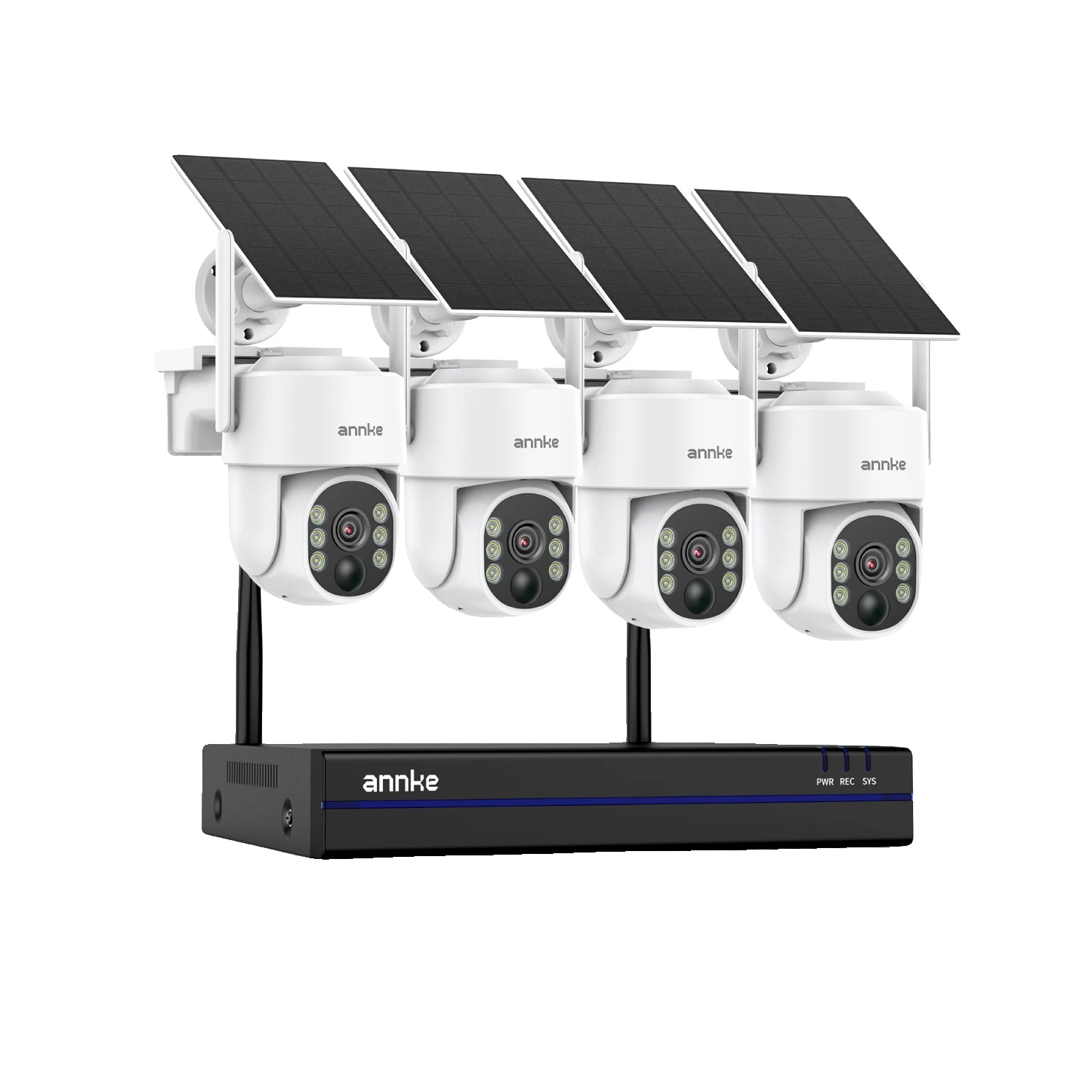 Sicherheitskamerasystem, 16 Kameras, Nachtsichtfähigkeit, Mit 4pcs Cam, 4t