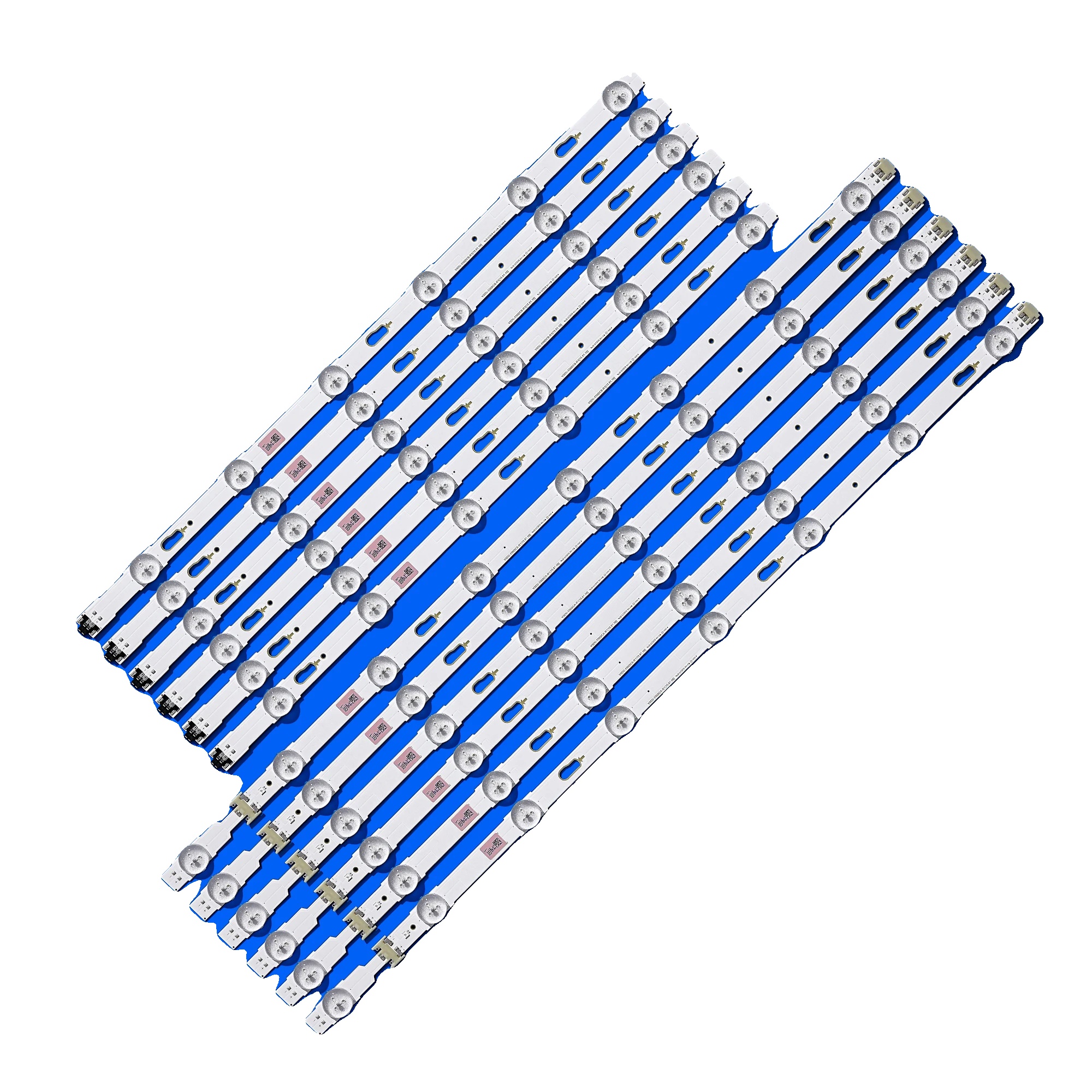 Led-hintergrundbeleuchtungsstreifen, 1128 Mm Länge, 14 Led-perlen, 3v Spannung, Kompatibel Mit Mehreren Tv-modellen, 12 Stück Pro Set